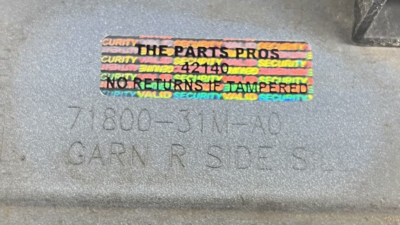 71800-31M-A0 / 71800 31M A0 / 7180031MA0 2024 ACURA INTEGRA TYPE S PASSENGER RIGHT SIDE SKIRT ROCKER PANEL COVER TRIM OE