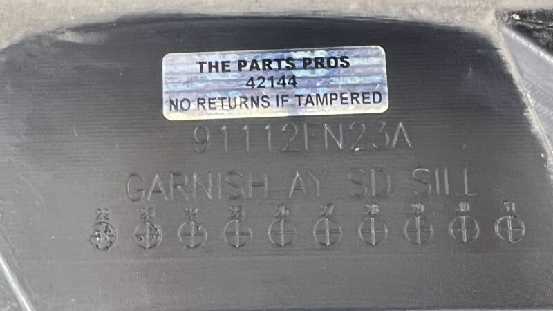911121N23A 24-25 SUBARU CROSSTREK DRIVER LEFT SIDE SKIRT ROCKER PANEL COVER TRIM OEM