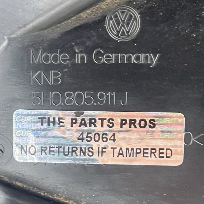 5H0.805.969A 22-25 VOLKSWAGEN GOLF R LEFT FRONT FENDER LINER WHEEL ARCH SPLASH GUARD PAIR OEM