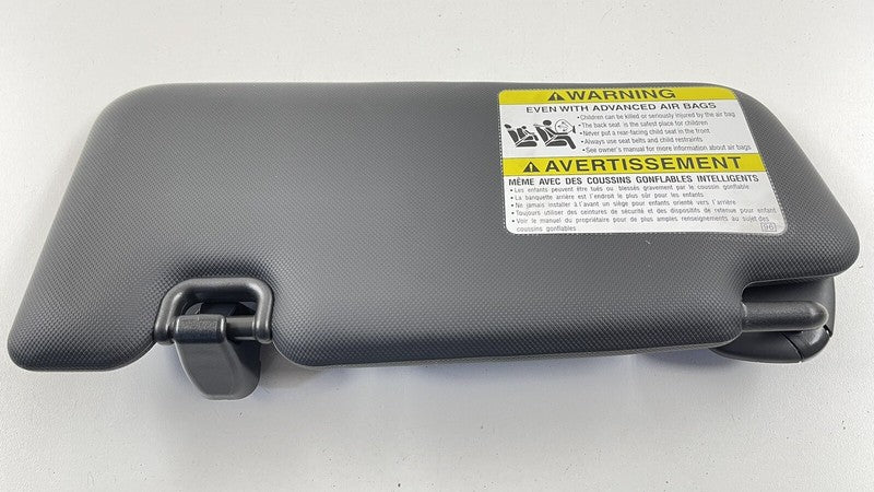 22-23 SUBARU WRX PASSENGER RIGHT FRONT SUNVISOR SUN VISOR SHADE BLACK OEM