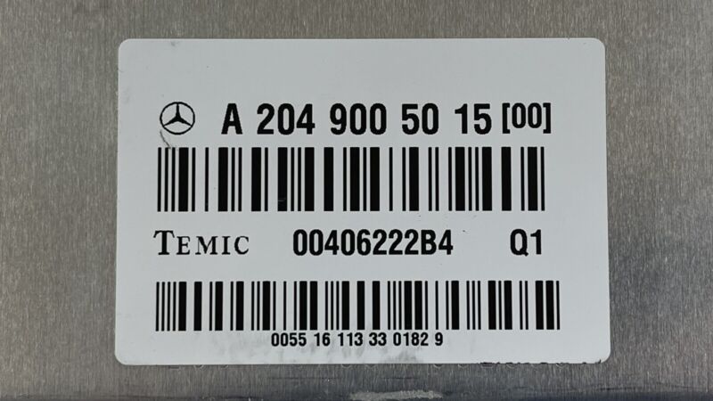 2049005015 / A2049005015 / A 204 900 50 15 5015 14-17 MERCEDES E550 W207 ADAPTIVE SHOCK SUSPENSION CONTROL MODULE 204900