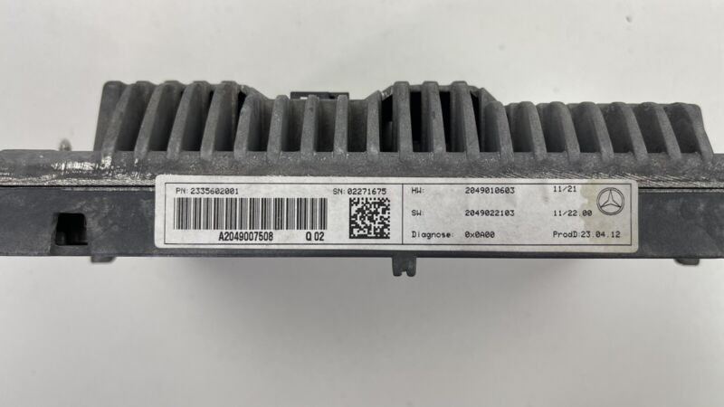 2049007508 / A2049007508 / A 204 900 7508 75 08 12-14 MERCEDES W204 C CLASS DASH INFORMATION DISPLAY SCREEN MONITOR UNIT