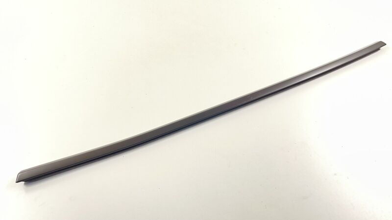 21-22 TESLA MODEL 3 DRIVER LEFT REAR DOOR MOULDING STRIP BEZEL TRIM BLACK OEM