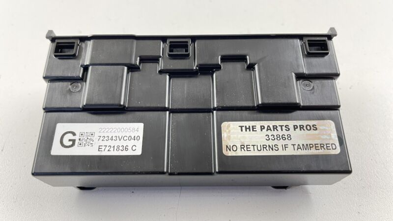 72343VC040 22-23 SUBARU WRX HEATER CORE BOX HVAC ELECTRONIC CONTROL MODULE 72343VC040 OEM