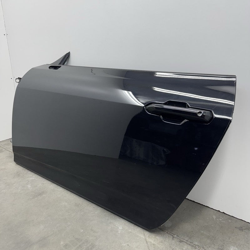 24-25 FORD MUSTANG GT S650 COUPE DRIVER LEFT DOOR COMPLETE WITH GLASS BLACK OEM