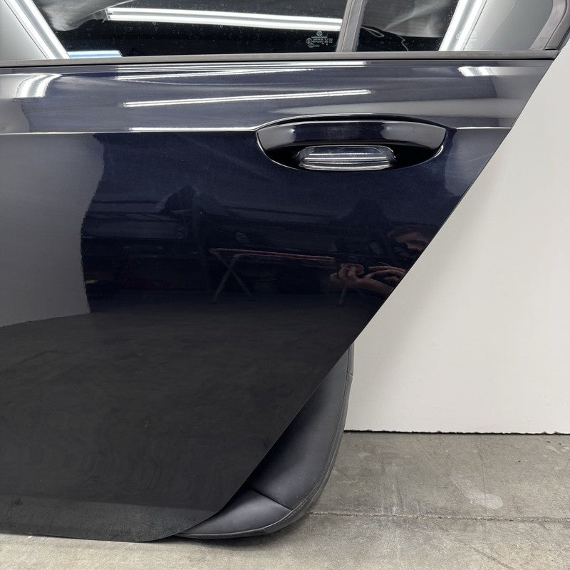 Does Not Apply 22-25 VOLKSWAGEN GOLF R MK8 DRIVER LEFT REAR DOOR SHELL COMPLETE BLACK OEM
