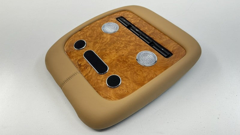 3W5 868 069 / 3W5868069 13-18 BENTLEY FLYING SPUR REAR OVERHEAD CONSOLE DOME LIGHT CONTROL PANEL OEM