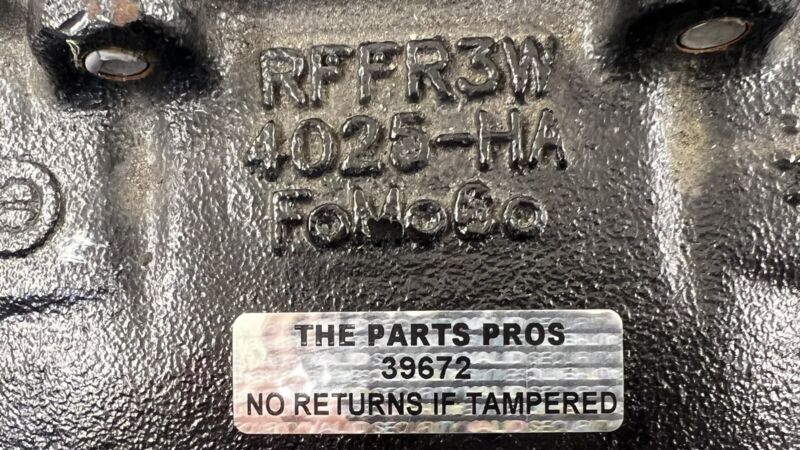 23206TC05A320291 2024 FORD MUSTANG GT REAR DIFFERENTIAL DIFF 3.55 RATIO LIMITED SLIP OEM