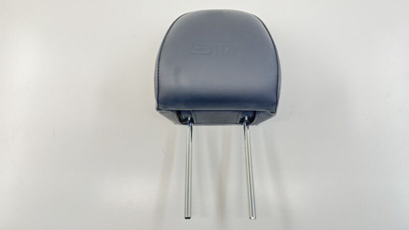 15-17 SUBARU WRX STI LEFT OR RIGHT FRONT HEADREST HEAD REST LEATHER OEM