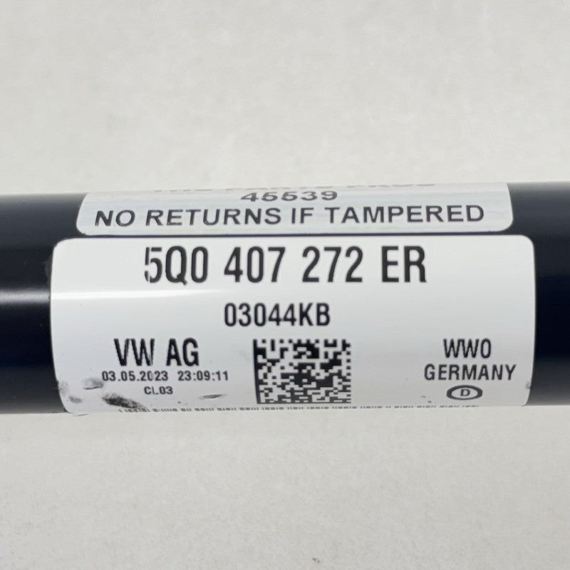 5Q0-407-272-ER / 5Q0 407 272 ER / 5Q0407272ER 22-25 VOLKSWAGEN GOLF R MK8 PASSENGER RIGHT FRONT AXLE SHAFT 5Q0407272ER O