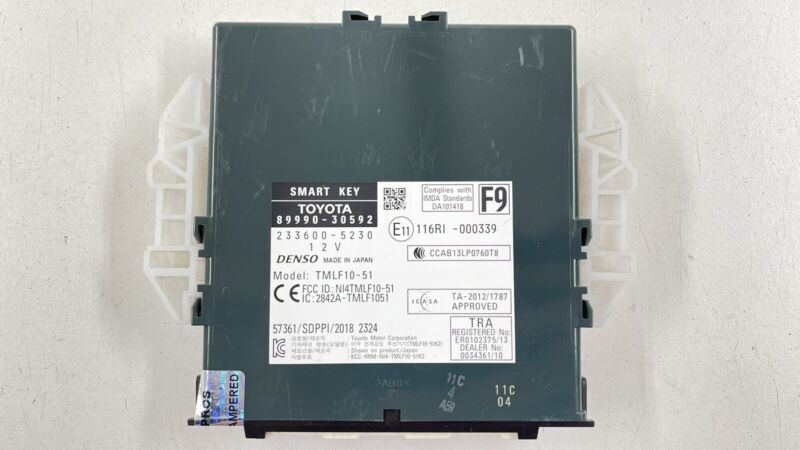 89990-30592 / 89990 30592 / 8999030592 16-20 LEXUS GS F KEYLESS ENTRY KEY SMART ANTI THEFT MODULE 89990-30592 OEM