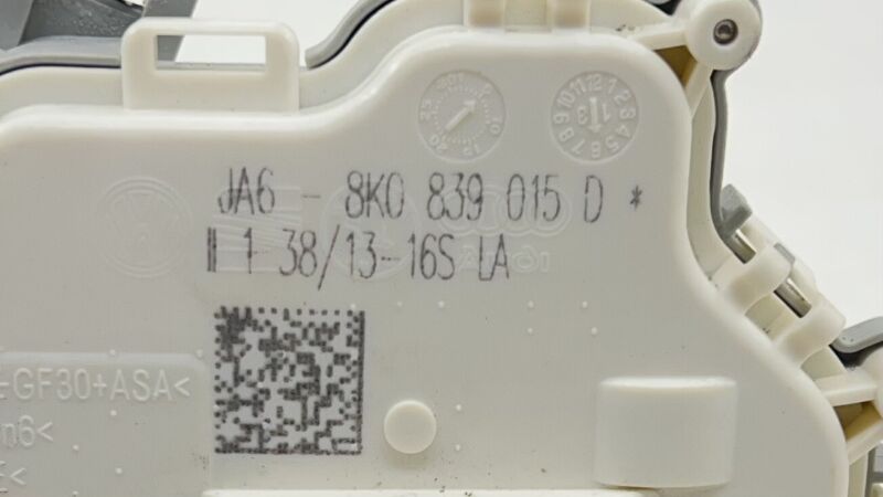 8K0 839 015 D / 8K0839015D 10-16 PORSCHE PANAMERA DRIVER LEFT REAR DOOR LOCK LATCH ACTUATOR OEM