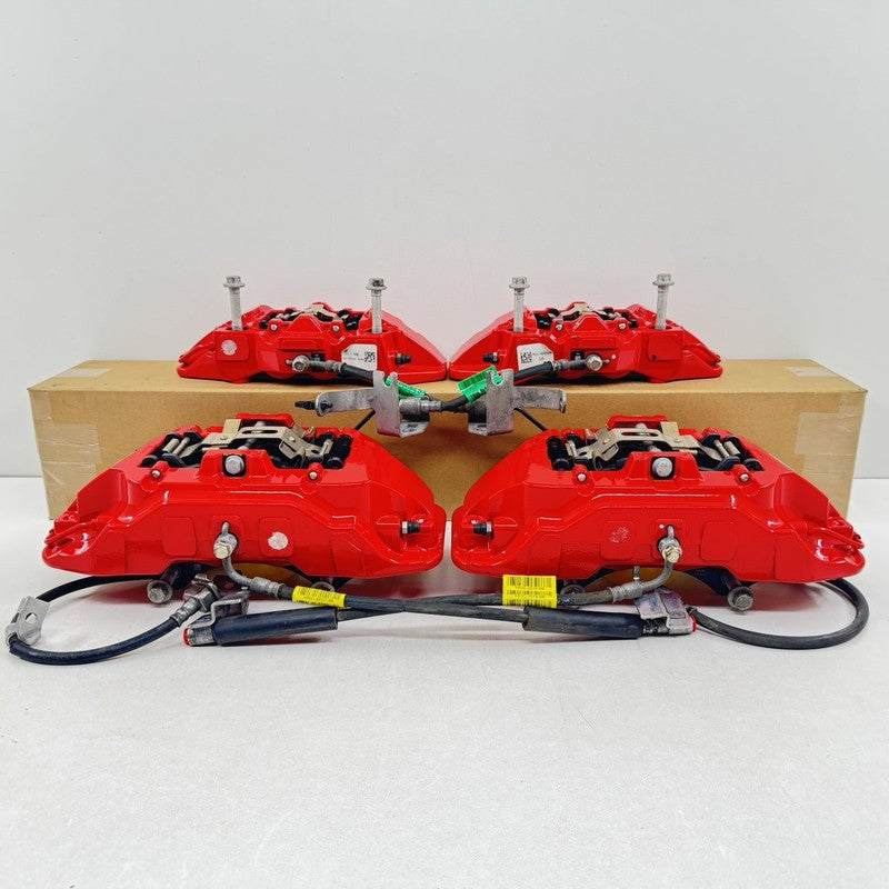 PR3C-2D242-GD / PR3C 2D242 GD / PR3C2D242GD 24-25 FORD MUSTANG GT FRONT & REAR CALIPER BRAKE BREMBO WITH ROTOR SET RED O