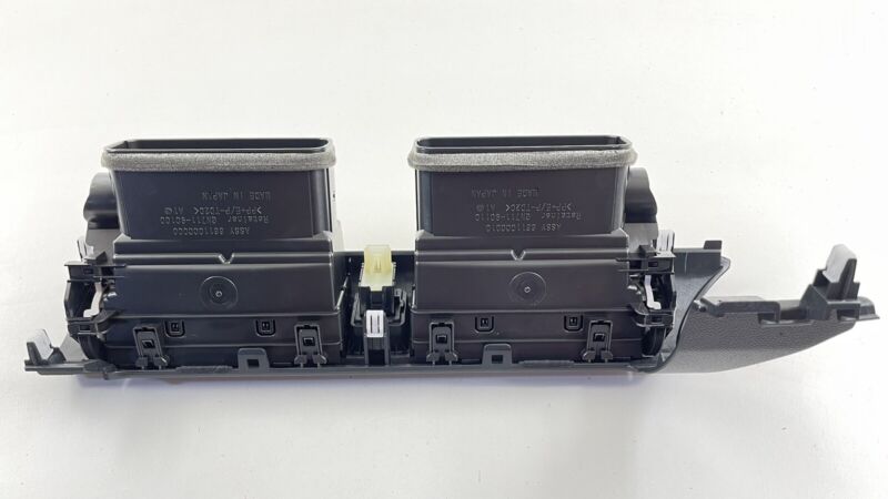66110CC010 22-23 TOYOTA GR86 DASH CENTER AIR VENT GRILLE GRILL TRIM W/ HAZARD SWITCH OEM