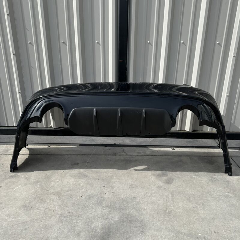 85022 6HH-0 / 85022-6HH-0 / 85022 6HH0 18-22 INFINITI Q50 REAR BUMPER COVER COMPLETE WITH SENSORS BLACK OEM NOTE