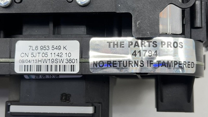 7L6 953 549 K / 7L6953549K 13-18 BENTLEY FLYING SPUR STEERING COLUMN CLOCK SPRING COMBINATION SWITCH OEM