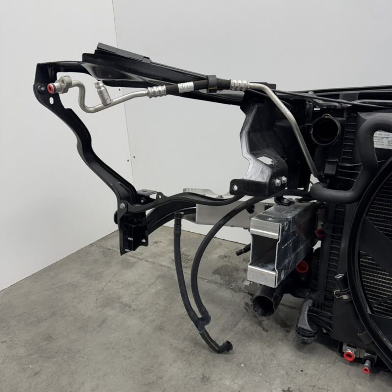 12-18 MERCEDES BENZ CLS550 W218 RADIATOR SUPPORT REINFORCEMENT BAR ASSEMBLY OEM