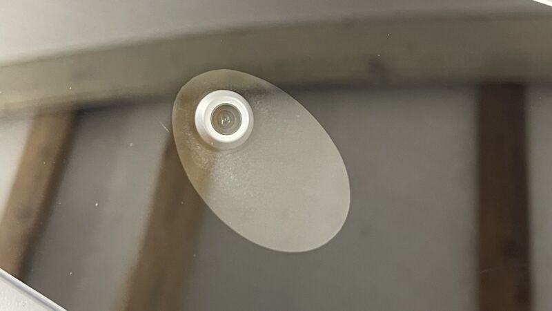1069104-00-D / 1069104 00 D / 106910400D 17-20 TESLA MODEL S DRIVER LEFT B PILLAR GLASS CAMERA TRIM 1092306-00-E OEM