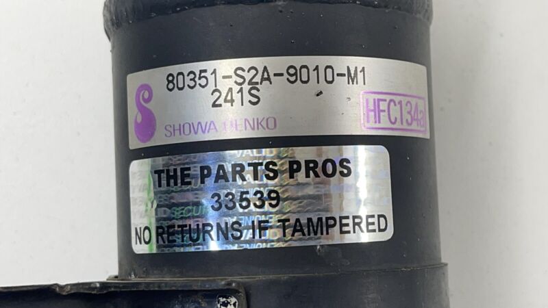 80351-S2A-9010 / 80351 S2A 9010 / 80351S2A9010 04-09 HONDA S2000 HVAC AC CONDENSER RECEIVER DRYER DRIER 80351-S2A-9010 O