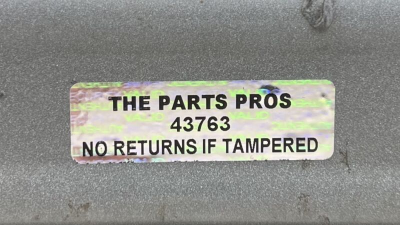 Does not apply 24-25 FORD MUSTANG GT REAR BUMPER REINFORCEMENT BAR IMPACT ABSORBER OEM