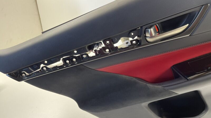 Does Not Apply 16-20 LEXUS GS F DRIVER LEFT REAR DOOR PANEL CARD COVER TRIM OEM