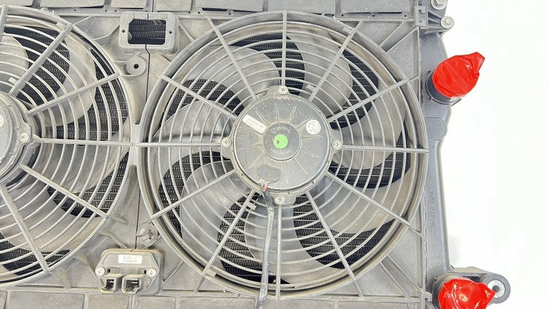 000181097 04-08 MASERATI QUATTROPORTE RADIATOR CONDENSER FAN ASSEMBLY 52400530 OEM