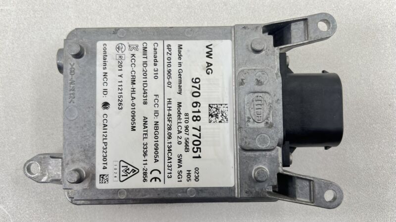 970 618 77051 / 97061877051 14-16 PORSCHE PANAMERA BLIND SPOT DETECTION SENSOR RADAR MONITOR 97061877051 OEM