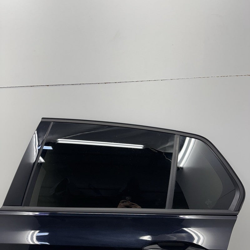Does Not Apply 22-25 VOLKSWAGEN GOLF R MK8 DRIVER LEFT REAR DOOR SHELL COMPLETE BLACK OEM