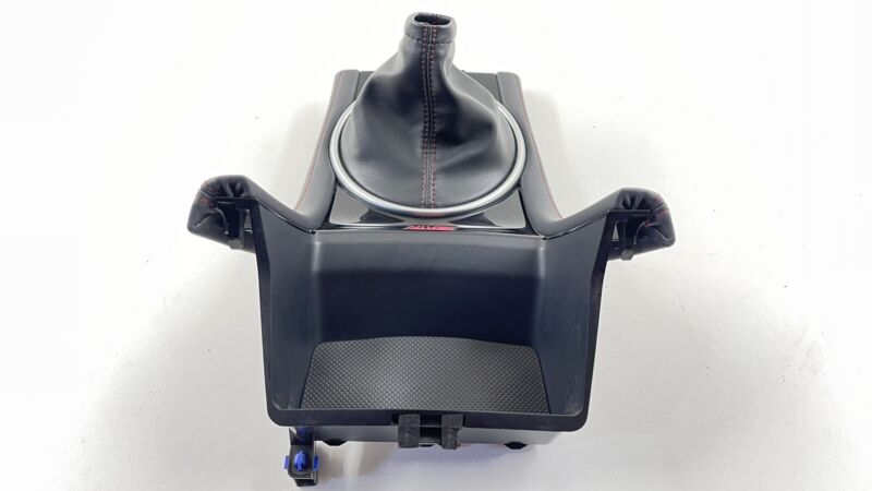 92121VA510 18-21 SUBARU WRX STI CENTER CONSOLE SHIFT BOOT SURROUND BEZEL PANEL TRIM OEM