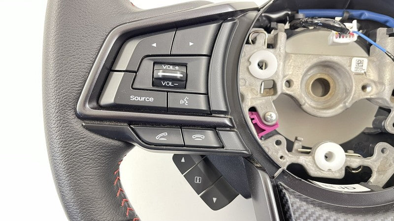 Does Not Apply 22-23 SUBARU WRX DRIVER STEERING WHEEL LEATHER BLACK OEM