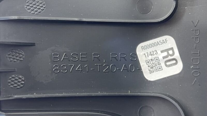 83591-T20-A0-20 / 83591 T20 A0 20 / 83591T20A020 2024 ACURA INTEGRA TYPE S FRONT AND REAR DOOR WINDOW SWITCH SET BLACK O