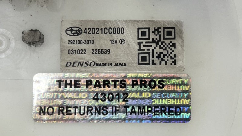 42021CC000 22-25 TOYOTA GR86 2.4L GAS TANK FUEL PUMP SENDING UNIT 42021CC000 OEM