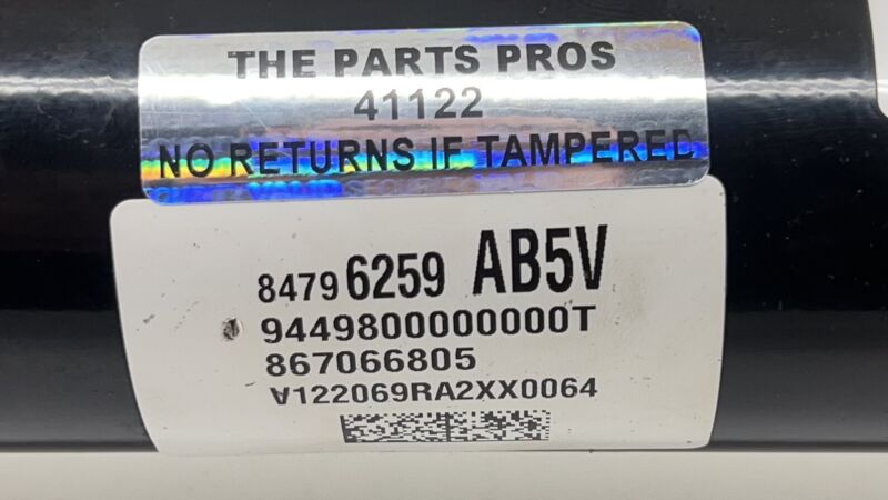 84796259 22-24 CADILLAC CT4 V BLACKWING DRIVER LEFT REAR AXLE SHAFT 84796259 OEM