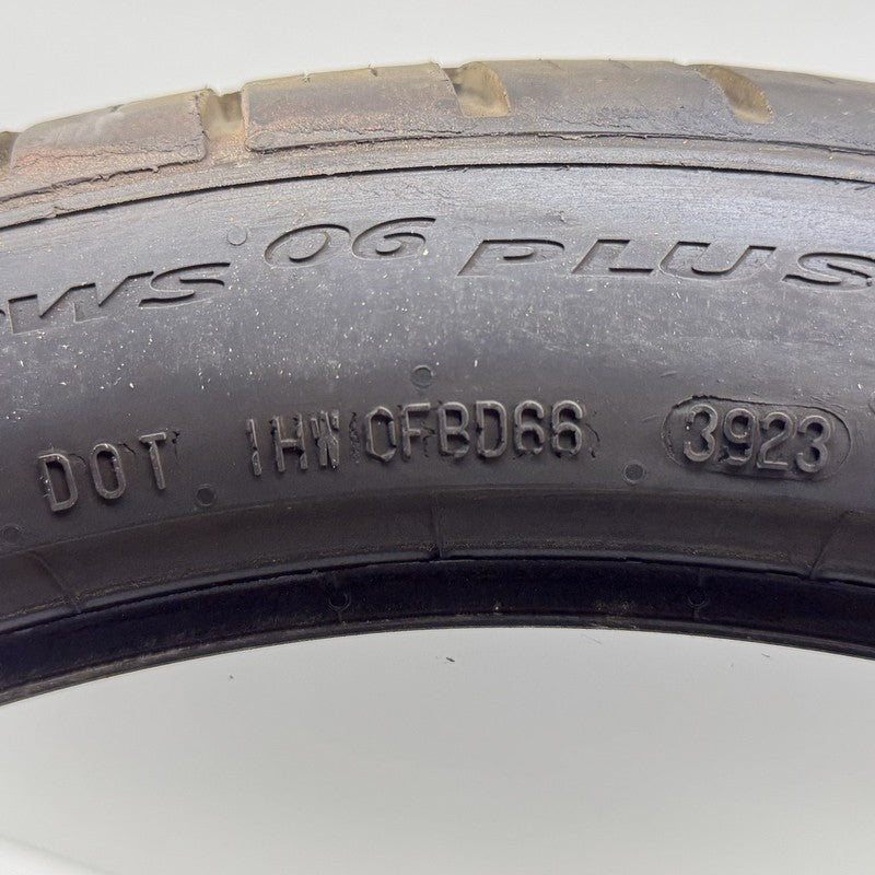 ONE USED TIRE 305/30R20 CONTINENTAL EXTREME CONTACT DWS 06 PLUS 103Y 8/32" TREAD