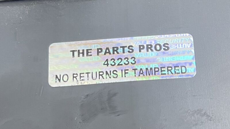 17098136 01-04 CHEVROLET CORVETTE C5 Z06 FUEL EVAP VAPOR CHARCOAL EMISSION CANISTER OEM