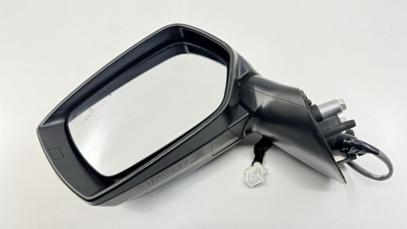 E13 037559 15-21 SUBARU WRX OR STI DRIVER LEFT FRONT DOOR MIRROR HEATED BLIND SPOT OEM