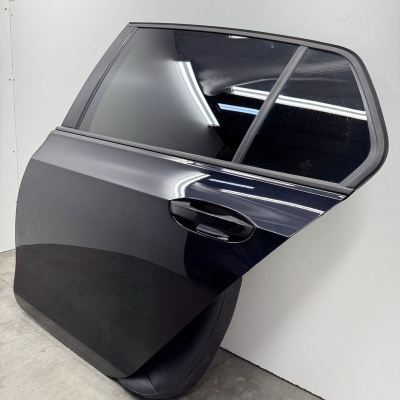 Does Not Apply 22-25 VOLKSWAGEN GOLF R MK8 DRIVER LEFT REAR DOOR SHELL COMPLETE BLACK OEM