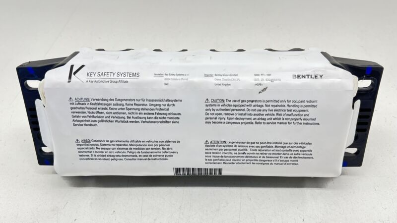 1004332 13-18 BENTLEY FLYING SPUR DASHBOARD DASH INSTRUMENT PANEL AIRBAG AIR BAG SRS OEM