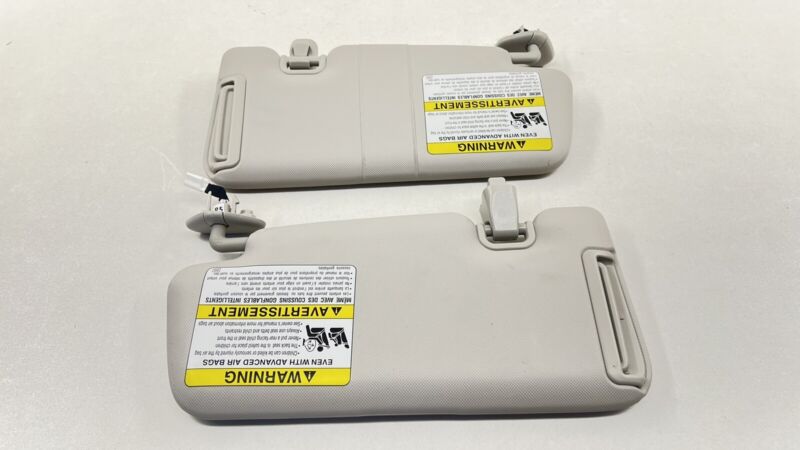 Does Not Apply 24-25 SUBARU CROSSTREK LEFT AND RIGHT SUNVISOR SUN VISOR SHADE PAIR OEM