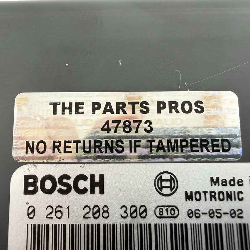 0 261 208 300 / 0261208300 05-08 Porsche Boxster Cayman 987 Manual ECM ECU Engine Module Cartronic OEM