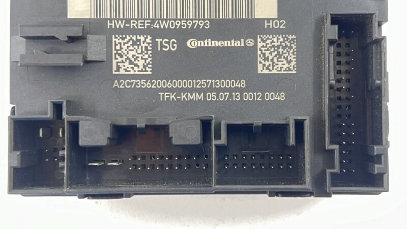 4W0959793 / 4W0 959 793 13-18 BENTLEY FLYING SPUR DRIVER LEFT FRONT DOOR CONTROL MODULE 4W0959793 OEM