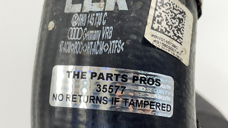 8W0 145 738 C / 8W0145738C 18-21 AUDI S4 S5 3.0L RIGHT INTERCOOLER AIR CHARGE PRESSURE HOSE TUBE PIPE OEM