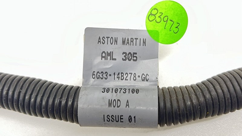 6G33-14305-BD / 6G33 14305 BD / 6G3314305BD 07-17 ASTON MARTIN VANTAGE POSITIVE BATTERY CABLE WIRING WIRE HARNESS PAIR O