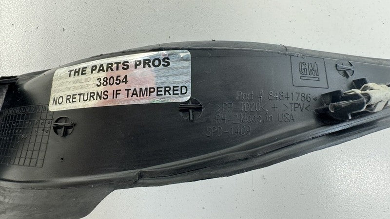 84871786 20-23 CADILLAC CT4 PASSENGER RIGHT FRONT WINDSHIELD COWL FENDER TRIM COVER OEM