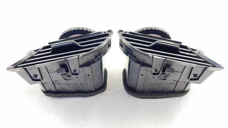 00-09 HONDA S2000 CLUSTER SURROUND PANEL AIR VENT GUIDE TRIM PAIR OEM