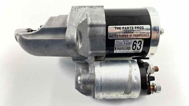 23300 AA880 / 23300AA880 22-23 SUBARU WRX MANUAL TRANSMISSION ENGINE CRANK STARTER 23300 AA880 OEM