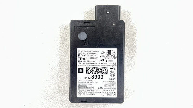 84428903 / 8442 8903 19-24 CHEVROLET CAMARO ZL1 SS REAR BLIND SPOT RADAR MONITOR MODULE 84428903 OEM