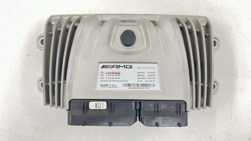 A 205 900 96 21 9621 / A2059009621 / 2059009621 15-21 MERCEDES-BENZ C63S W205 KRISTRONICS DYNAMIC SUSPENSION CONTROL MOD