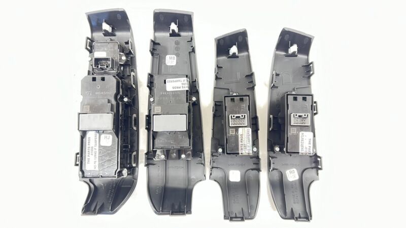 83591-T20-A0-20 / 83591 T20 A0 20 / 83591T20A020 2024 ACURA INTEGRA TYPE S FRONT AND REAR DOOR WINDOW SWITCH SET BLACK O