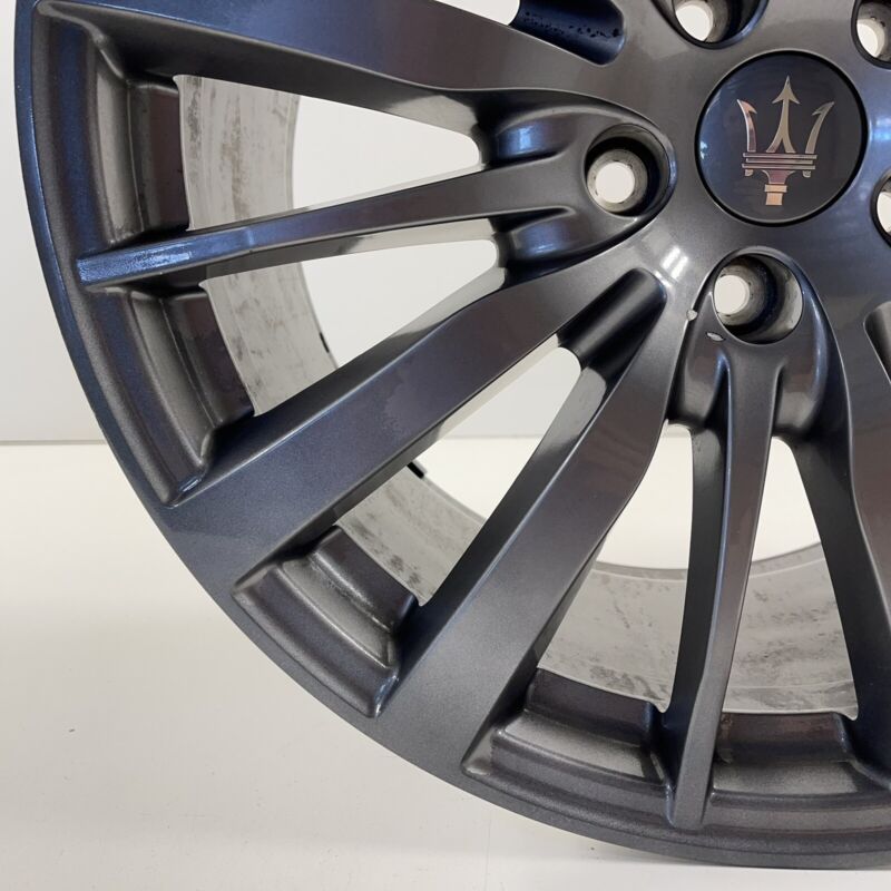 670016856 14-22 MASERATI GHIBLI REAR WHEEL RIM 19x10 +40 OFFSET 670016856 FACTORY OEM